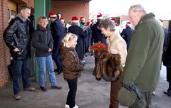 D.E. Greve Ingolf og grevinde Sussie er protektorer for Julemærkemarchen, og hvert år åbner de marchen på et af startstederne, i år i Skælskør.