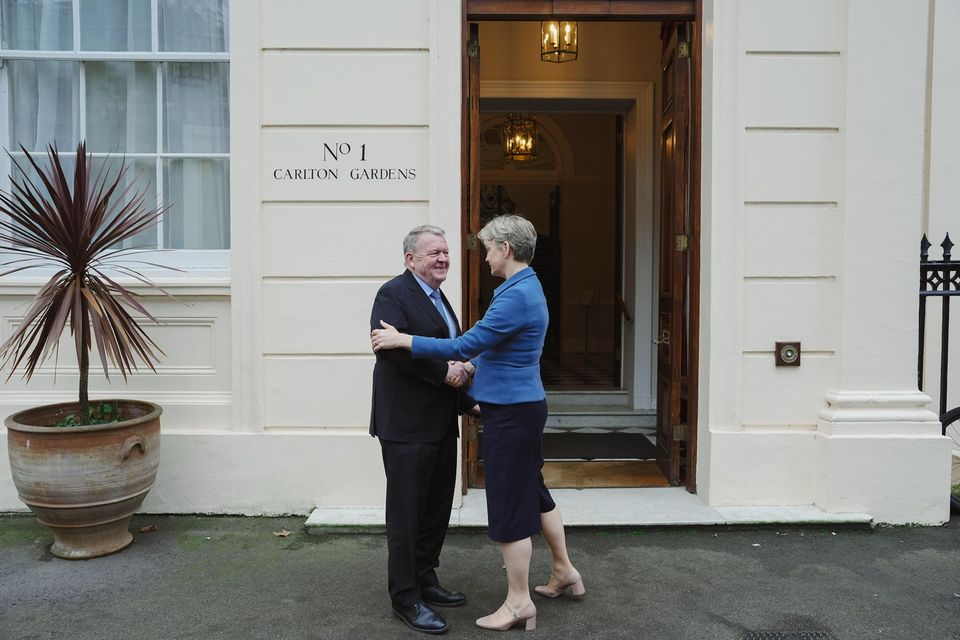 Foreign Secretary Cooper and Foreign Minister Rasmussen, January 2026