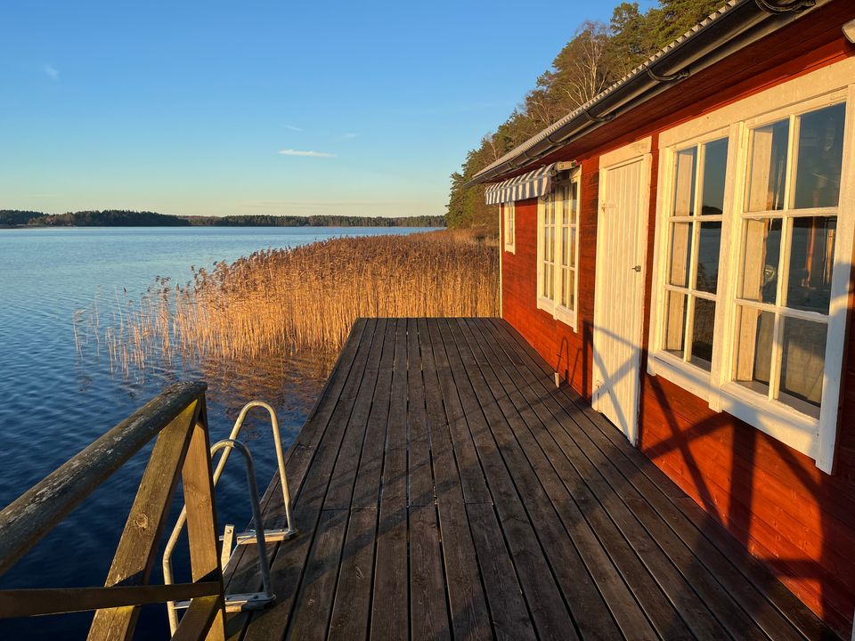 Bådhuset hos Swedish Country Living. 