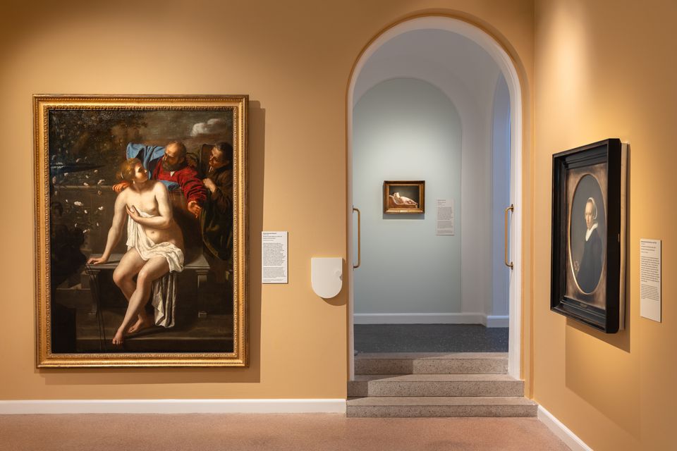 Artemisia Gentileschi, Susanna og de ældste (1644-48), Nivaagaards Malerisamling