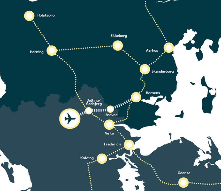 Østjyderne Vil Have Tog Mellem Billund-Aarhus | Billund Lufthavn