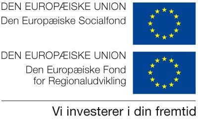 Logo for EU's Regionalfond og Socialfond
