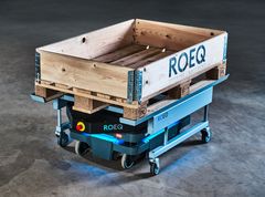 ROEQ har skabt et udvidet topmodul, der er specialdesignet til MiR250-robotten. Dette topmodul gør det muligt at køre med europaller eller ekstra lange vogne med MiR250. Produktet har fået navnet Shelf Carrier 300 Extended.