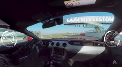 Ford Mustang på Silverstone