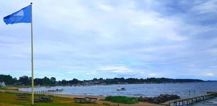 Flaghejsning Genner Strand 2016.
