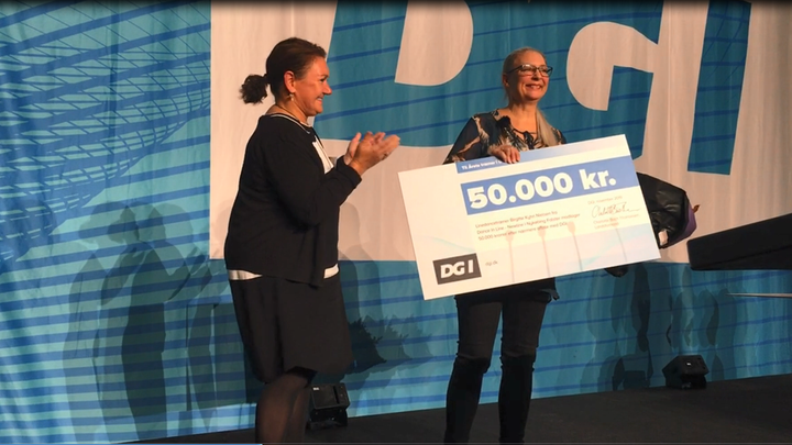 Birgitte Kyhn Nielsen fra Nykøbing blev hyldet som Årets træner 2019 til DGI's årsmøde i DGI-byen.