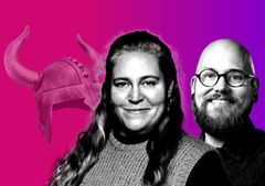 Foredrag på Moesgaard om vikingen som kulturfænomen med Anne Sofie Bay Østergaard og Simon Nygaard