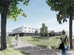 Slagelse Sygehus’ nye fødeafdeling og sengeafsnit skal stå klar i 2018.