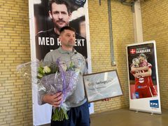 Vinder af årets lærling, Vaidas Rackauskas. Foto: Henrik Marcher Larsen