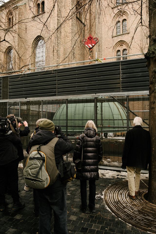 Kuplen i værkstedet - Foto Malthe Ivarsson