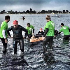 Team Christoffer til KMD Ironman CPH 2016. Privatejet foto.