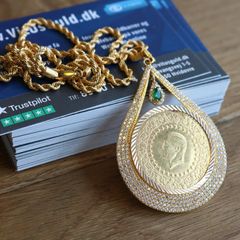 Guldvaluaren ligger i webshoppen løbende inde med mellem 20 og 30 forskellige vintage guldsmykker, som prissættes efter guldprisen. Så der er mulighed for at købe smykker med historie til råvarepris. Foto: PR.