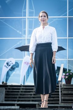 H.K.H. Kronprinsessen satte i dag sømrokker ud i Kattegat som sin første officielle opgave som præsident for WWF Verdensnaturfonden. Foto: Lars Hestbæk