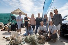I 2021 afviklede DSRF, sammen med Race For Oceans Foundation, Copenhagen Cartel og Del Dit Skrald, strand oprydninger i forbindelse med udvalgte events, hvor der tilsammen blev indsamlet hele 267 kilo affald. Foto: Jakob Gjerluff