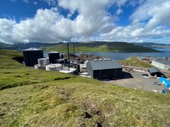 Bakkafrost har opført det første biogasanlæg på Færøerne, som vil spare 11.000 ton CO2 årligt. Foto: SMJ Rådgivende Ingeniører.