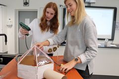 Elever fra Tvis Skole nær Holstebro arbejder med engineering i undervisningen. Foto: Engineer the Future