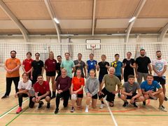 Campusholdet. Foto: Kolding Volleyball Klub