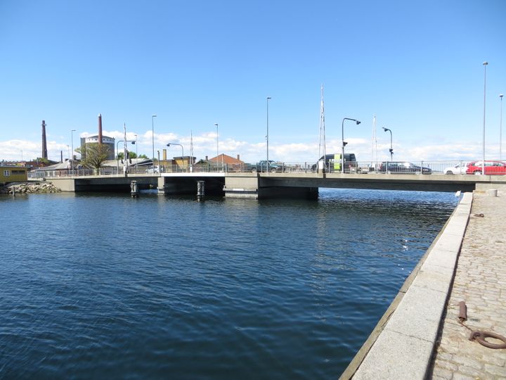 Vejdirektoratet skifter broens hydrauliske og elektriske installationer. Foto: Vejdirektoratet.