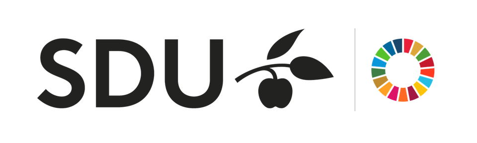 SDU-logo "Vores verdensmål"