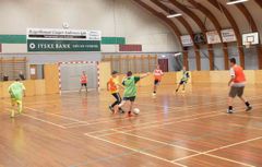 Nu bliver det igen muligt at få sved på panden i Væggerløse Hallen.