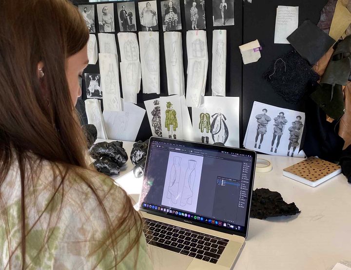 Det unge designtalent Louise Kristiansen fra Silkeborg