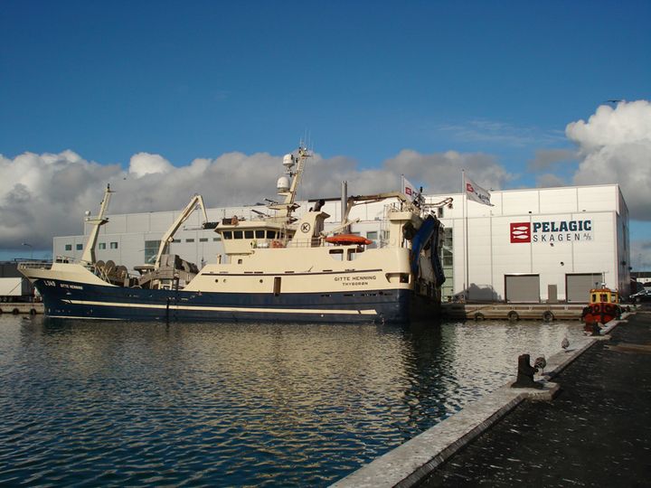 Fiskefartøjet Gitte Henning i Skagen, Frederikshavn Kommune