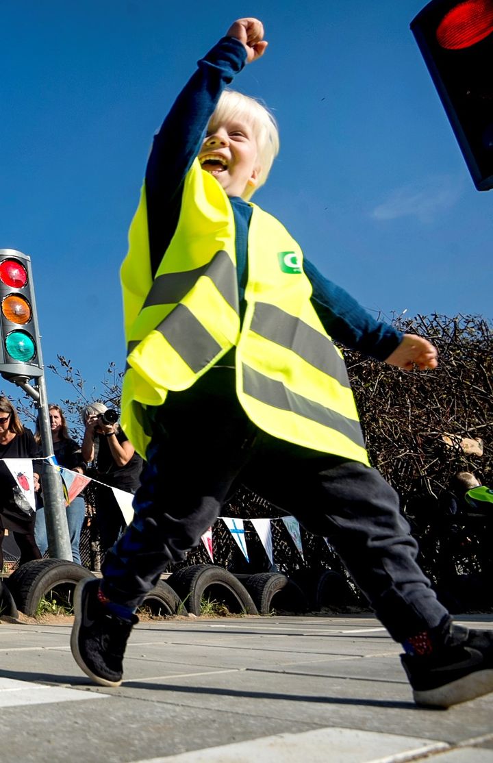 Hele tre skoler i Thy modtager på tirsdag GF Fondens nationale trafikpris for deres indsats for trafiksikkerhed i børnehøjde. (Arkivfoto: Søren E. Alwan/GF Fonden)