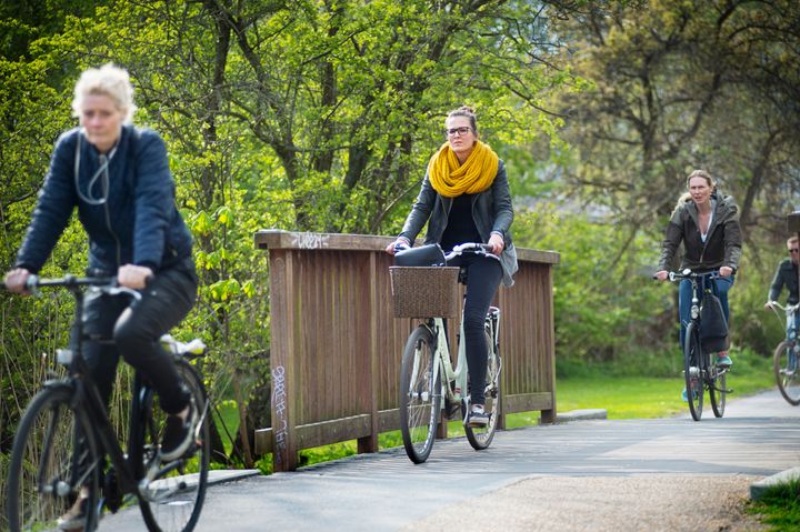 Mænd vil have cykelstier og færre stop for at cykle mere. Kvinder vil have mindre trængsel på cykelstien. Foto: Cyklistforbundet/Marie Hald.