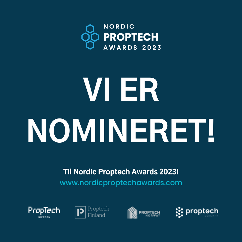 Brikk Ejendomsmægleren nomineret til Nordic Proptech Awards 2023