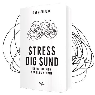 I Stress dig sund giver Carsten Juul læseren et nyt og opløftende indblik i håndteringen af stress.