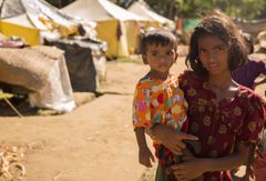 Tusindvis af Rohingyaer mangler de mest basale fornødenheder og er truet af sygdomme. Foto: Medical Teams International