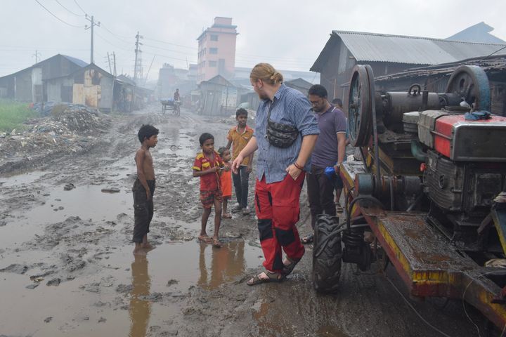 Ditlev Berg Overgaard har som en af de færreste danskere besøgt slummen i Dhaka, Bangladesh.