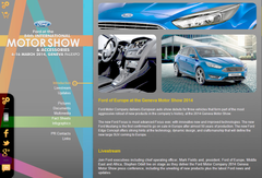 Overview picture fra Geneve Motor Show Pressekit