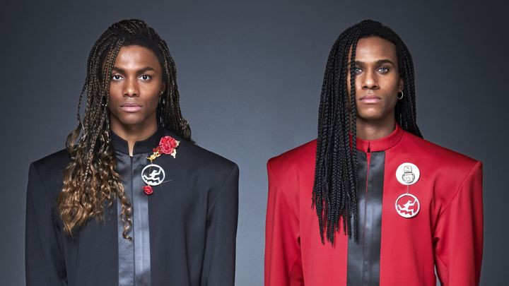 (L-R) Elan Ben Ali as Fabrice Morvan and Tijan Njie as Robert Pilatus in GIRL YOU KNOW IT'S TRUE; © LEONINE Studios/Wiedemann & Berg Film/Denis Pernath