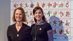 Sussi Bech er Årets Julemærkekunstner, og sammen med Kronprinsesse Mary afslørede hun Årets Julemærke på Nationalmuseet i går. (mandag den 25.10.)