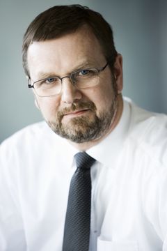 Thorkild E. Jensen, forbundsformand i Dansk Metal.