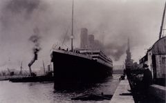 Titanic forlader Southampton
