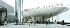Den færdige Nørreport Station Billede: COBE og Public Arkitekter