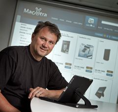 Coveret kombinerer det populære 360-graders rotationssystem med et indbygget keyboard. Foto ved fotograf Ole Mortensen/Tilsted Com.
