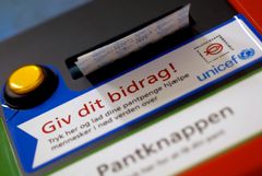 Velgørenhedsknappen går rent ind hos danskerne