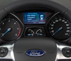 Gearskifte indikator i ny Ford Focus ECOnetic