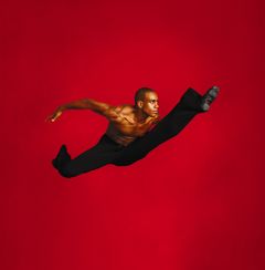 Alvin Ailey American Dance Theater: Kirven James Boyd. Photo by Andrew Eccles