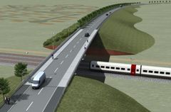 Visuallisering af ny vejbro
