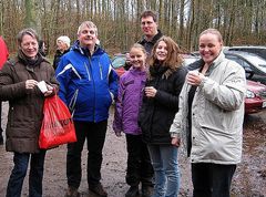 For mange er det blevet en hyggelig tradition at gå Julemærkemarch. I år er der færre forhåndstilmeldinger, men arrangørerne håber at rigtig mange trodser vejret, og møder op og støtter det gode formål.