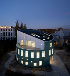 Green Lighthouse. Credit Adam Mørk