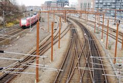 Kørestrøm ved Østerport Station
