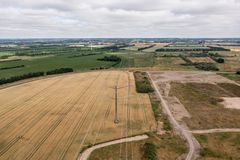 Eagle2-masten der benyttes til luftledningsforbindelsen mellem Aarhus og Aabenraa