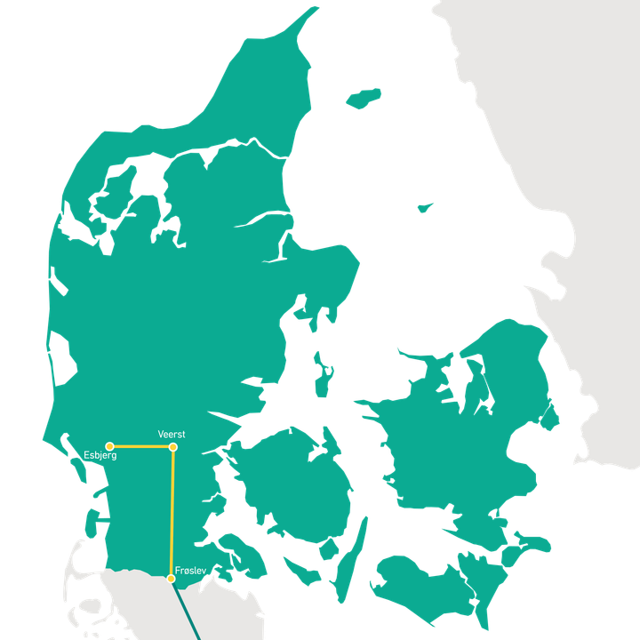Projektet har fået navnet "7-tallet", fordi linjeføringen gennem Syd- og Sønderjylland danner et syvtal.