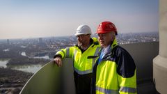 Jacob H. Simonsen, CEO i ARC og Jan Kurrelvink, CCO i E.ON Energy Projects