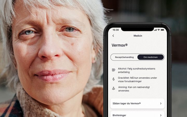 I MinSundhed-appen kan man nu få læse mere om den medicin, lægen har ordineret. Det kan f.eks. være information om mulige bivirkninger, priser og instruktioner i, hvordan medicinen skal tages.